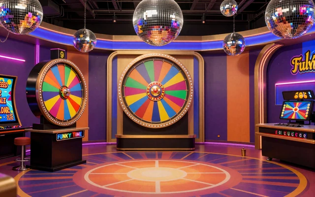 Funky Time retro Disco Game Show von Evolution bei Dragonia Casino