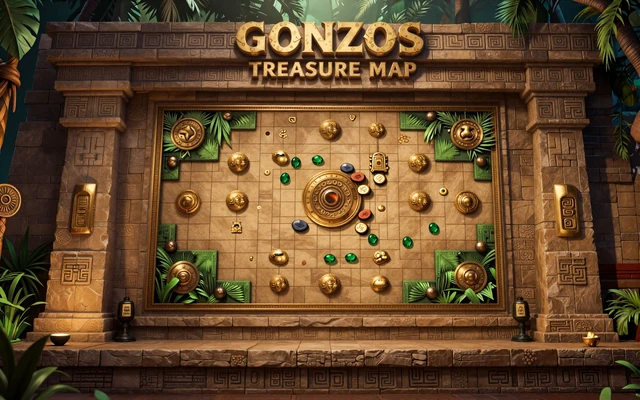 Gonzo's Treasure Map Azteken-Abenteuer Live Game Show bei Dragonia