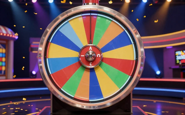 Crazy Time Live Game Show mit buntem Gl&uuml;cksrad bei Dragonia Casino spielen