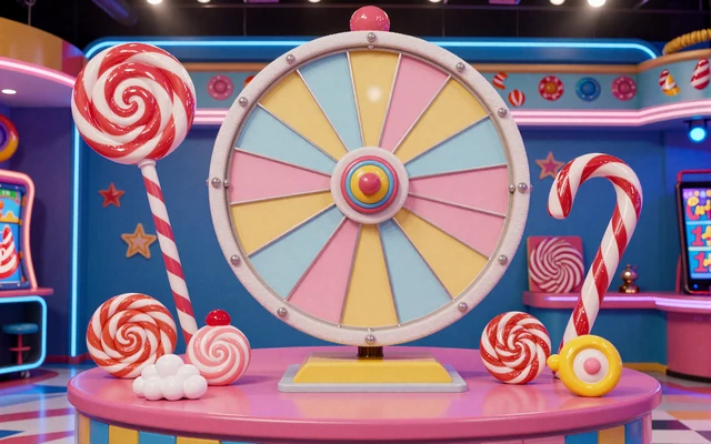 Sweet Bonanza CandyLand bunte S&uuml;&szlig;igkeiten-Game-Show im Dragonia Live Casino